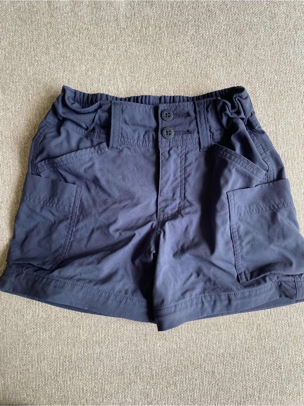 REI Navy Blue Kids Cargo Shorts